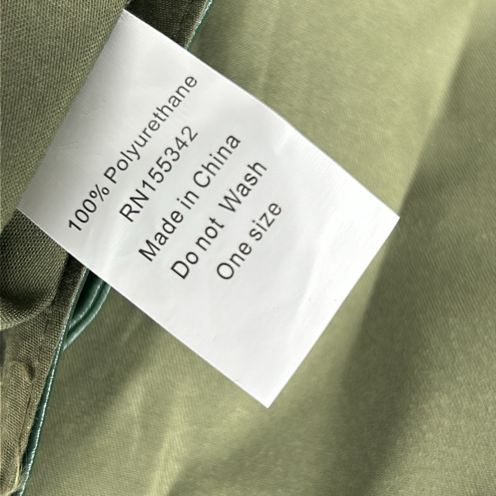 Faux Leather Green‎ Mini Backpack With Rivets - Picture 6 of 7